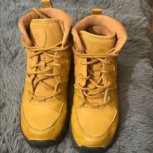 Nike Kids Mustard Yellow Boots